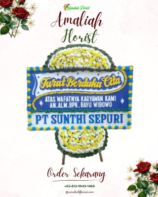 Papan Bunga Duka di Ranca Bungur