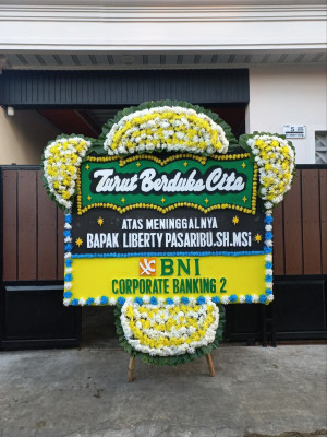 Papan Bunga Duka di Ranca Bungur