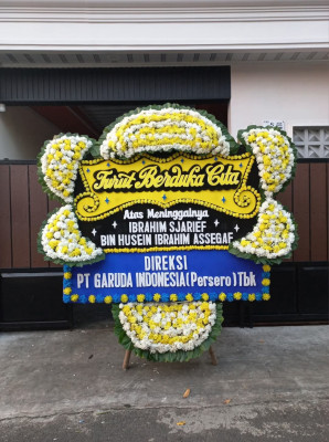 Papan Bunga Duka di Ranca Bungur