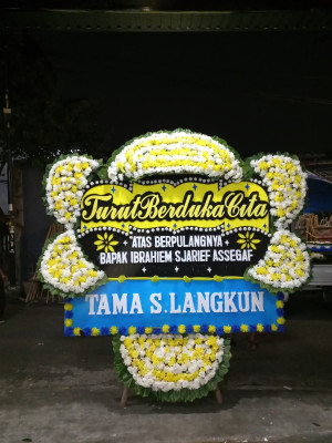 Papan Bunga Duka di Ranca Bungur