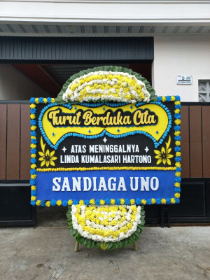 Papan Bunga Duka di Ranca Bungur