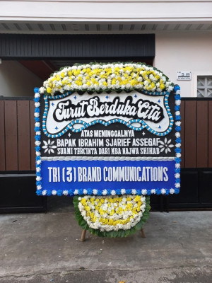 Papan Bunga Duka di Ranca Bungur